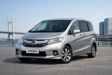 Серебристый Honda Freed